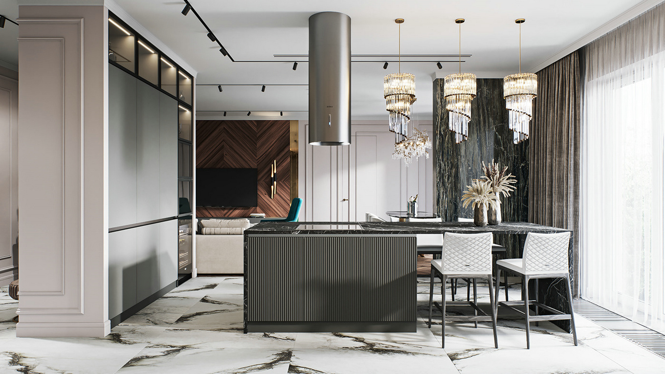 被简欧风席卷的生活空间，演绎质感美学-4