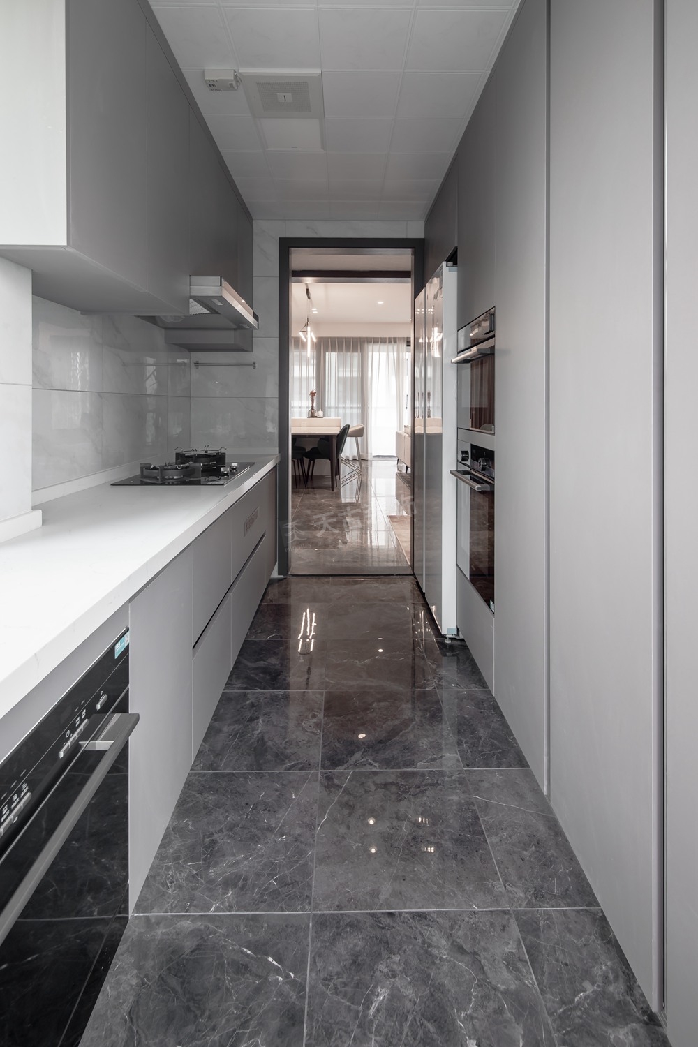 北大资源蘭庭序 · 现代简约风格大平层设计-9