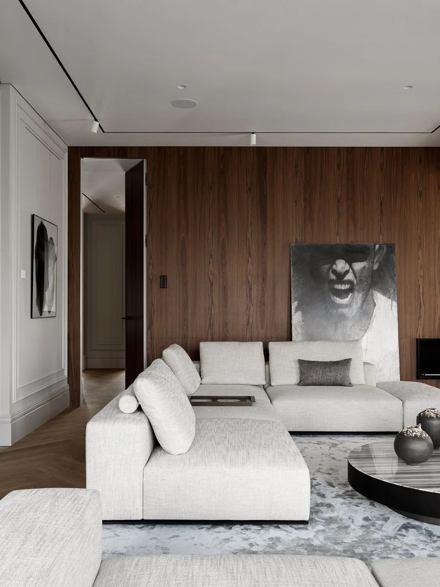 高级格调三口之家丨ABarchitects-15