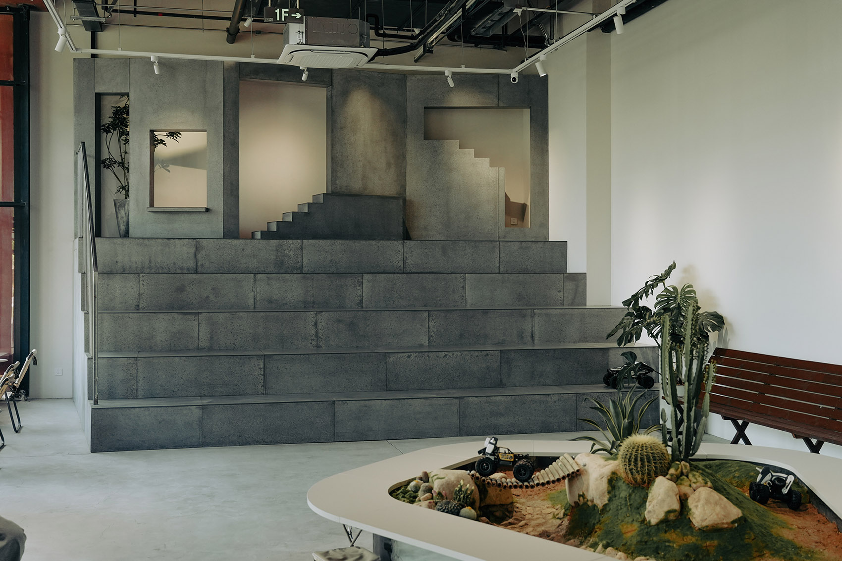 Teagenius新茶饮杭钢遗址公园店丨中国杭州丨微筑设计工作室(Microcosm_Arc Studio)-40