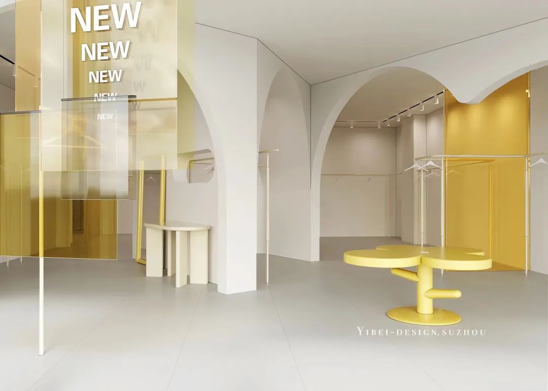 色彩之舞 · 黄白空间的艺术对话丨中国苏州丨YIBEI DESIGN-15