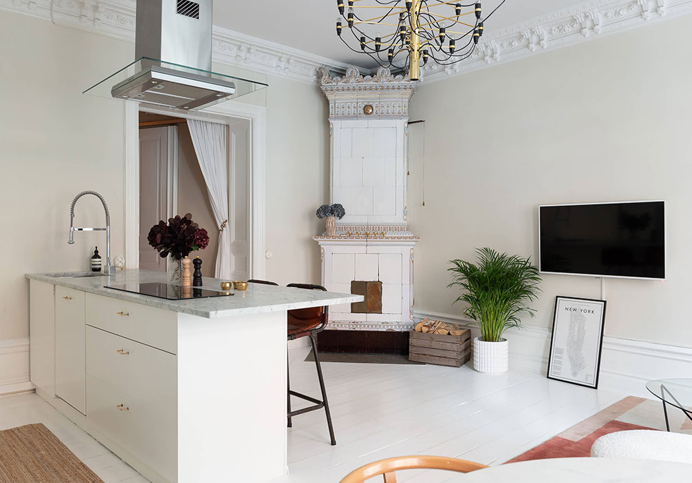 斯德哥尔摩 47 平米明亮一居室公寓设计-11