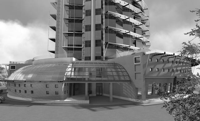 “东方”航天发射场首座行政办公楼丨俄罗斯丨ОАО «ИПРОМАШПРОМ»-21