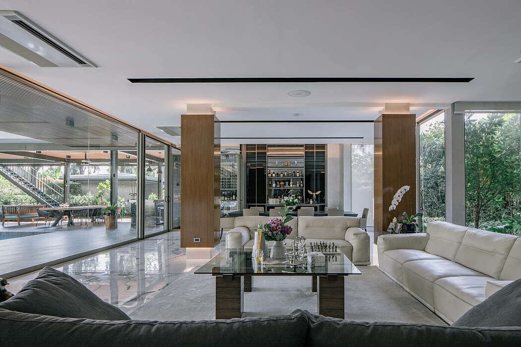 曼谷绿意住宅，诠释热带现代生活-3