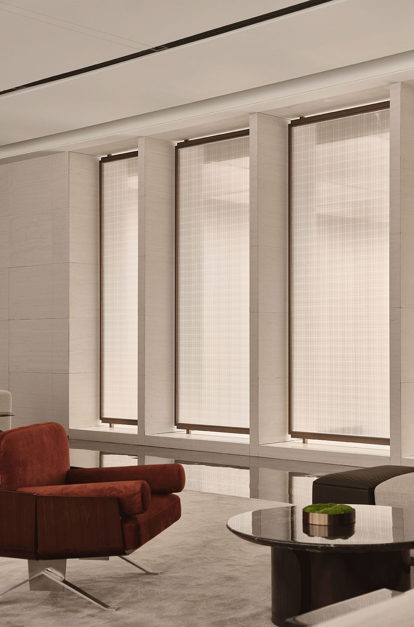 栖霞建设星叶栖悦湾展示中心丨中国南京丨硬装矩阵纵横,软装梵池设计-44