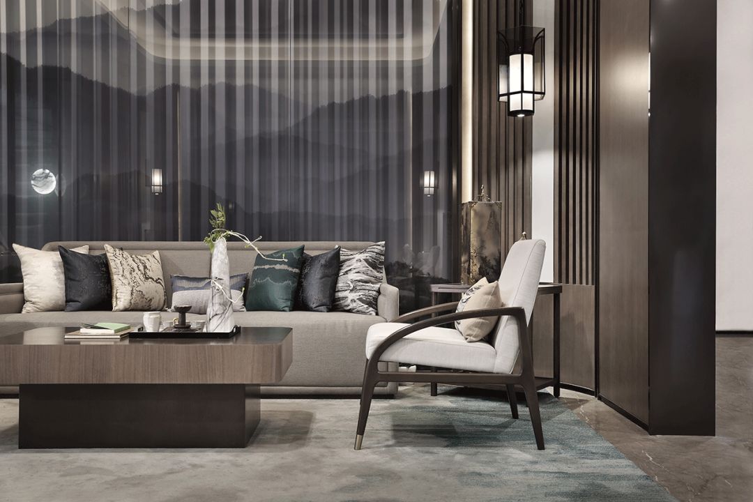 江南意蕴，现代美学——无锡合景玺悦珑庭售楼部设计-45