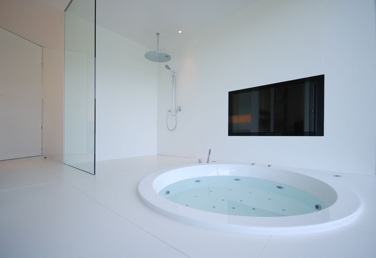 日本湖畔米斯式空间-20