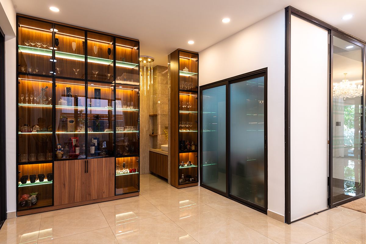 风和日丽的新家 · Phú Mỹ Hưng 三层住宅设计-25