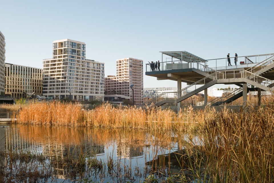巴黎 Clichy-Batignolles 文化街区 | 绿色景观与建筑的完美融合-12