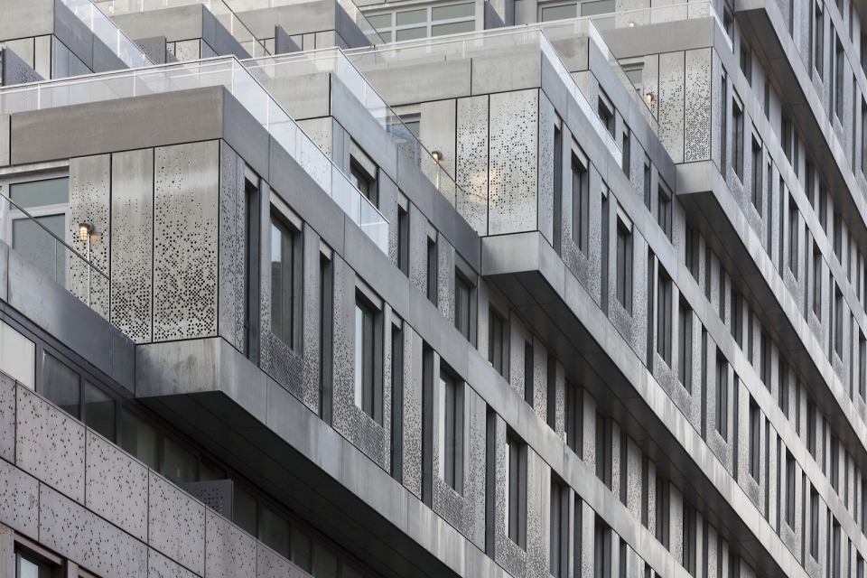 纽约布鲁克林 325 Kent 公寓，工业风设计融入社区-25