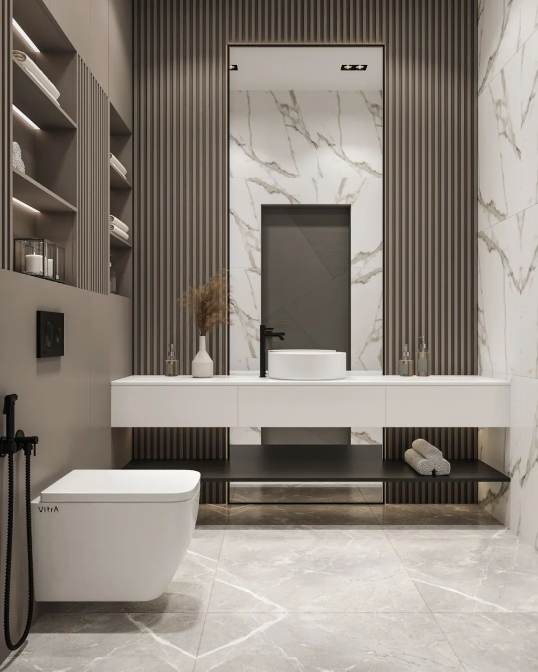 阿塞拜疆巴库现代轻奢公寓设计丨Aytan Guliyeva-19