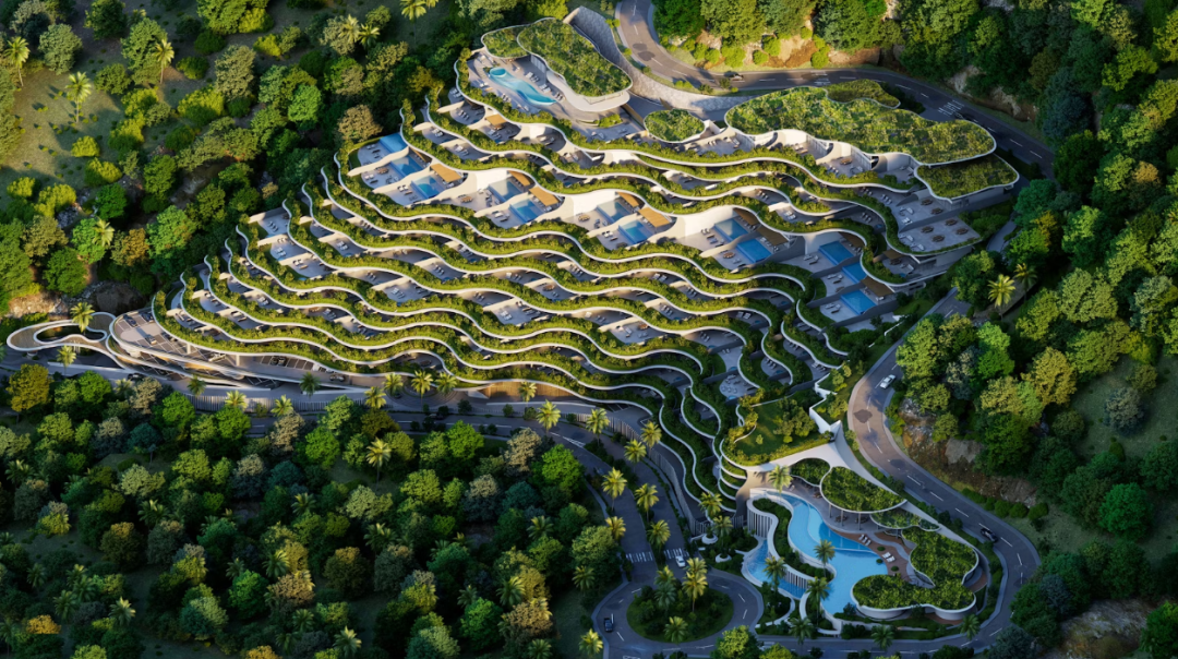 “梯田”创新住宅—菲律宾“蒙特拉萨斯公寓”-7