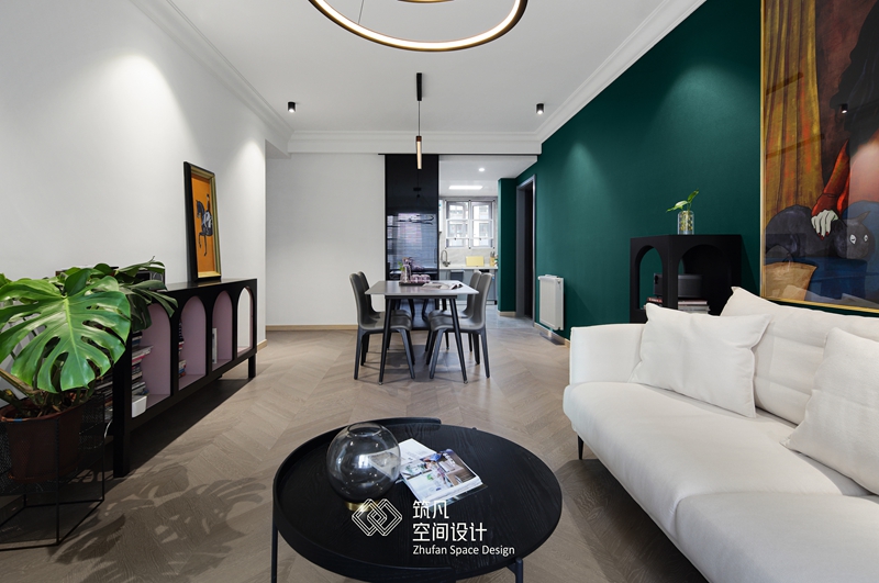 皖投万科天下艺境 106㎡精装房改造，现代简约风格演绎个性生活-36