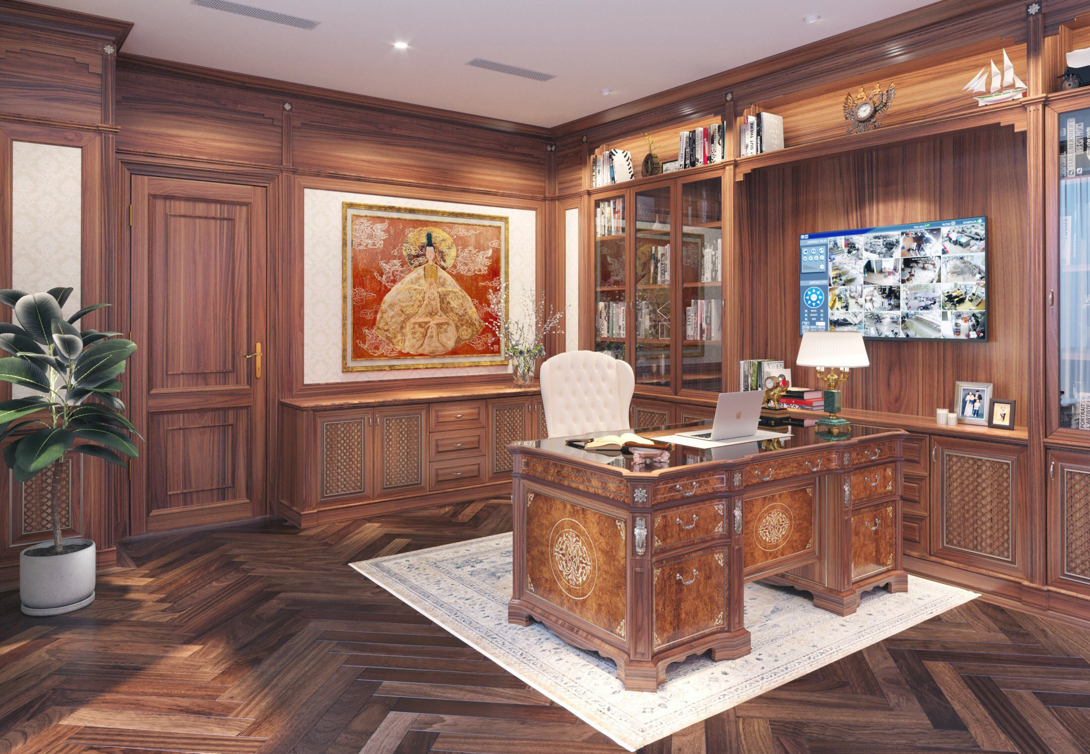 Full inteiror design of a town house in Sai Gon Vietnam-20