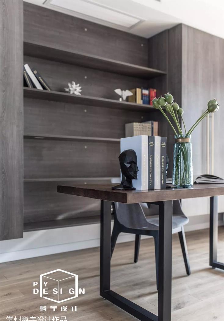 常州 140㎡港式家居,自然与时尚的完美融合-12