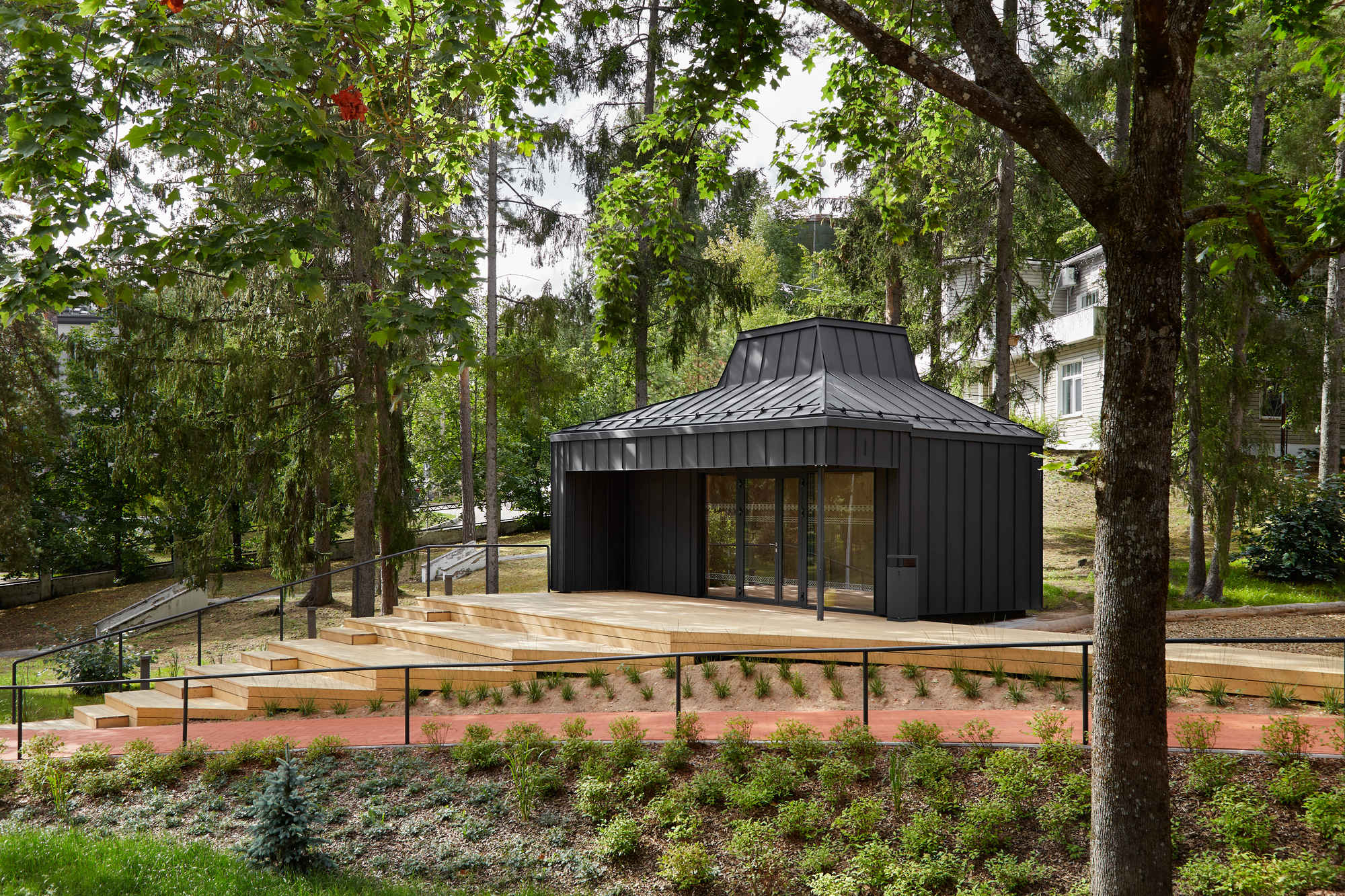 Ogre Central Library and Marriage Registry / PBR Architects Bureau-34