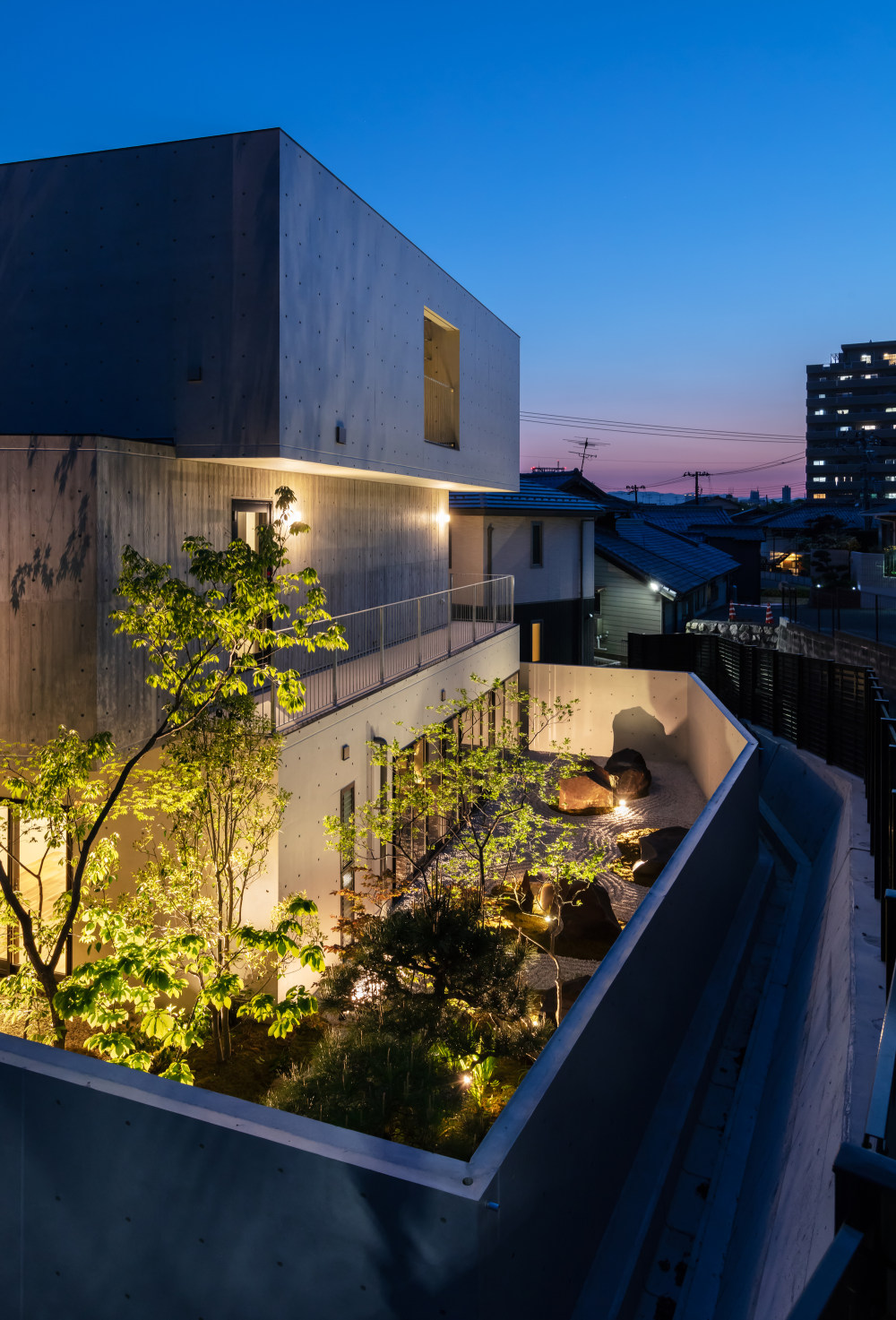 别墅建筑丨日本广岛层叠旋转支架住宅(2020)(CAPD)设计-54