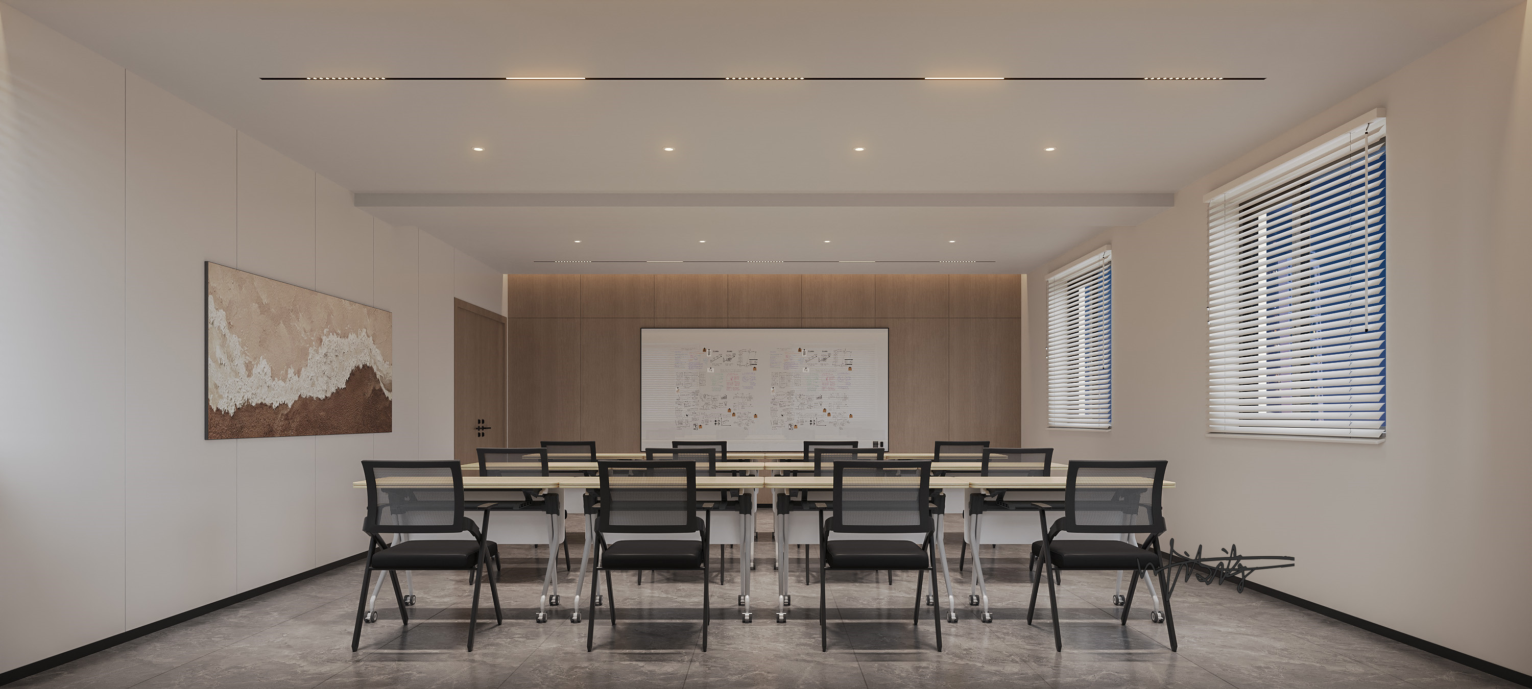 办公空间|办公楼空间设计-5