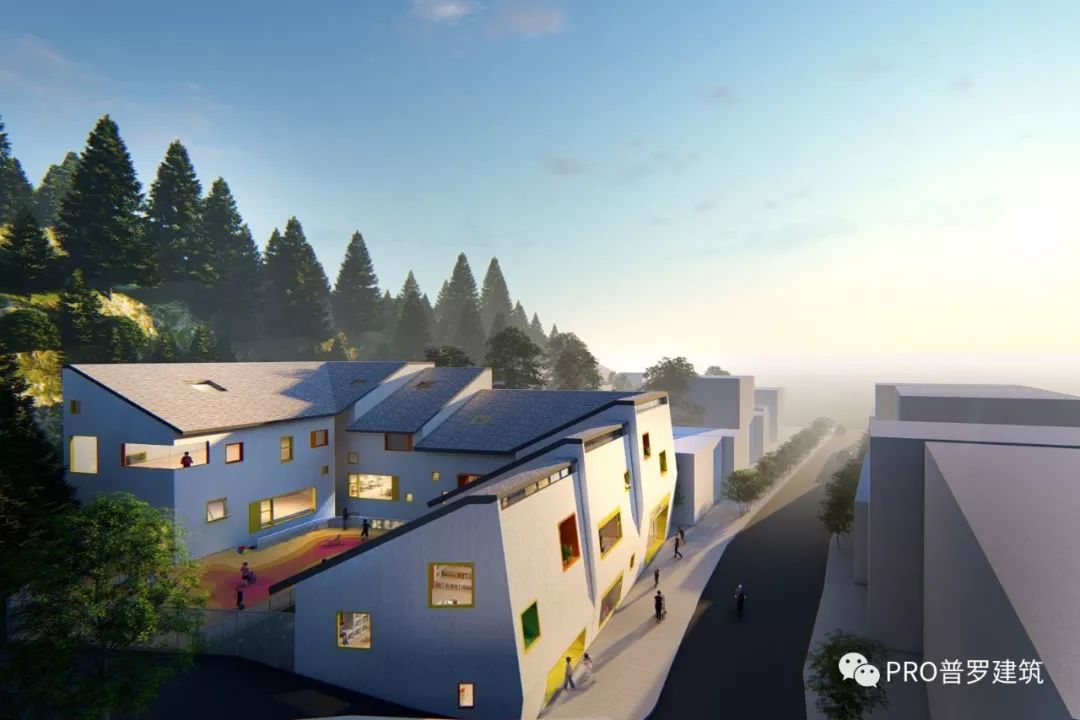 甘肃天水山坡幼儿园——与自然共融的成长空间-92