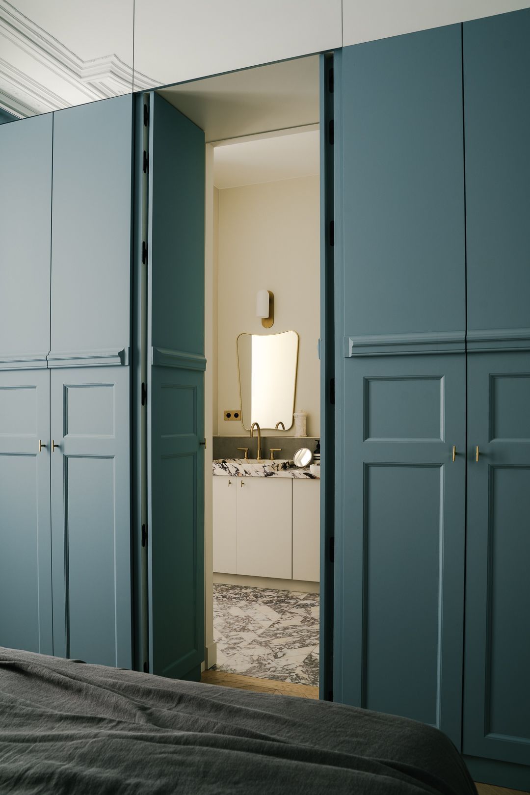 巴黎160平米奥斯曼风格公寓大胆彩色翻新丨法国巴黎丨Supercraft工作室-40