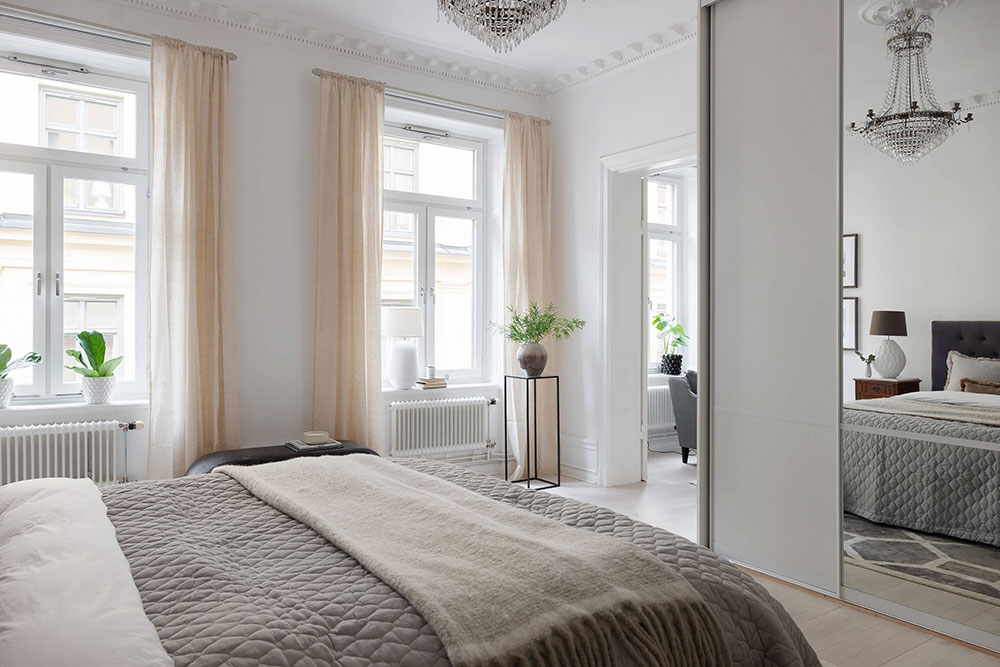 斯德哥尔摩白色优雅公寓-12