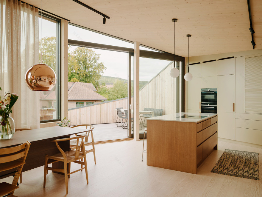 Flesaasveien 双宅丨挪威丨Oslotre architects-18