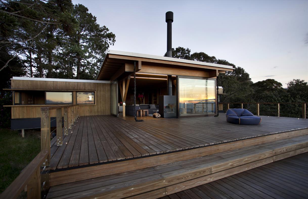 巴西 Bocaina 山居 | 木质结构的北欧风格度假屋-8