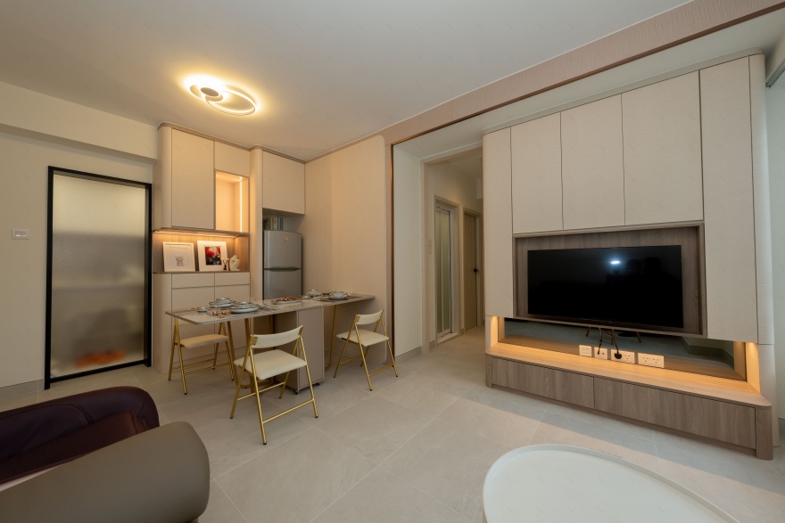 怡樂花園C單位丨中国香港丨天樂設計工程公司-6