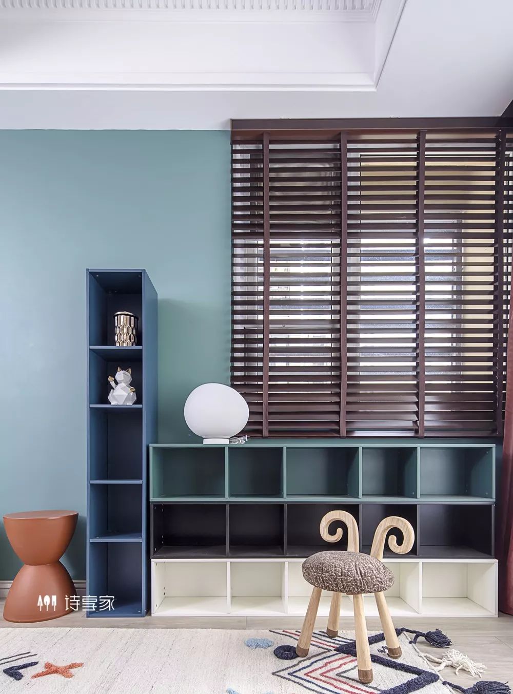 万科金域蓝湾 240㎡现代摩登家居,儿童元素与高级灰的惊艳碰撞-63