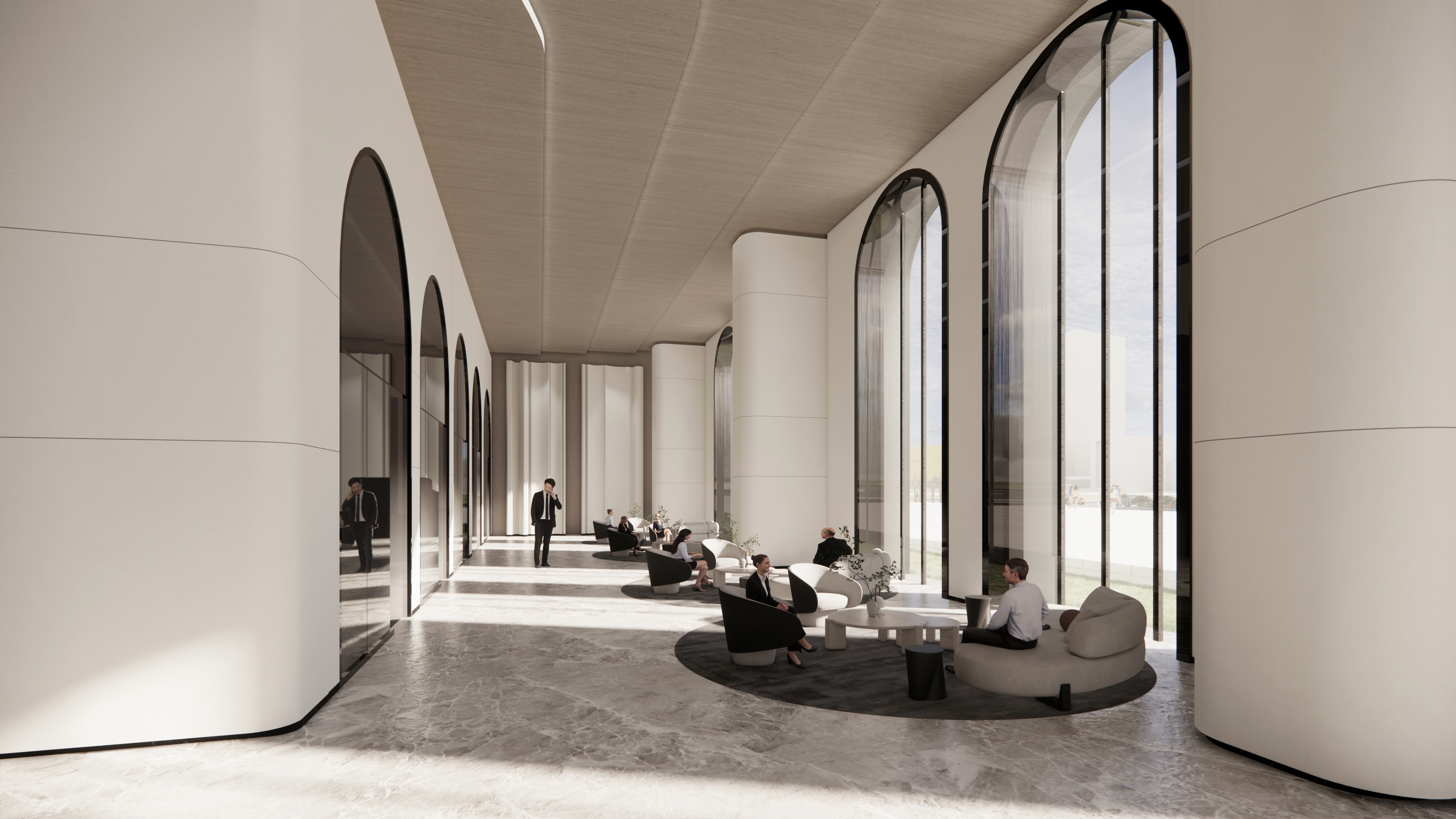 广州国际金融城大堂中心设计方案丨中国广州丨卓美设计-26