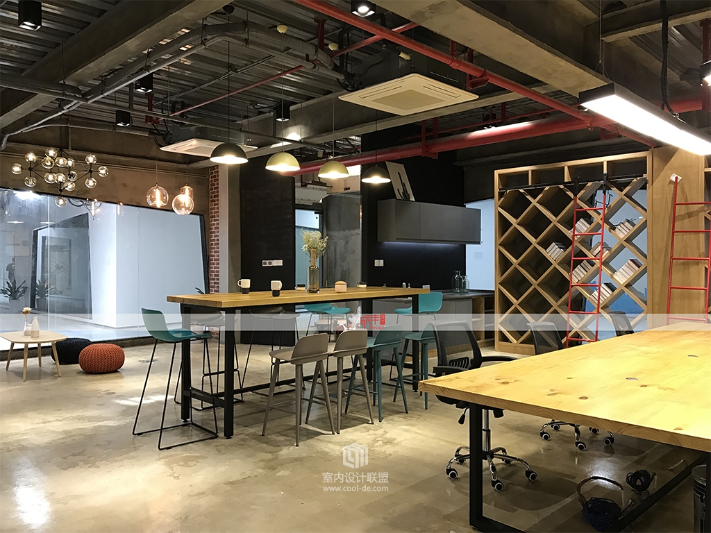 咸丰设计×杭州下沙工作室办公空间-9