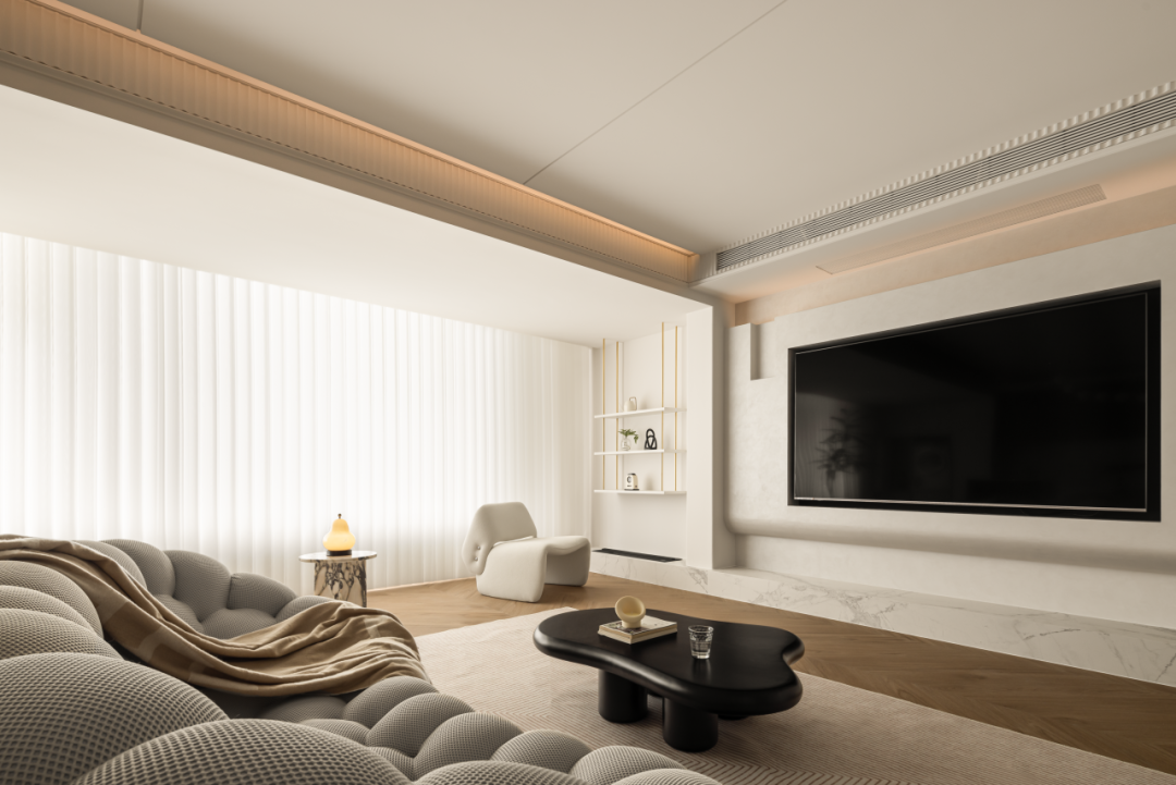 现代法式 · 舒适温馨空间-7