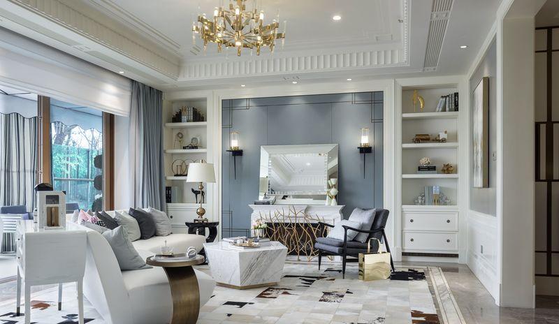 中铁寸滩西派城253样板间 | 新艺术风格之刚柔并济-2