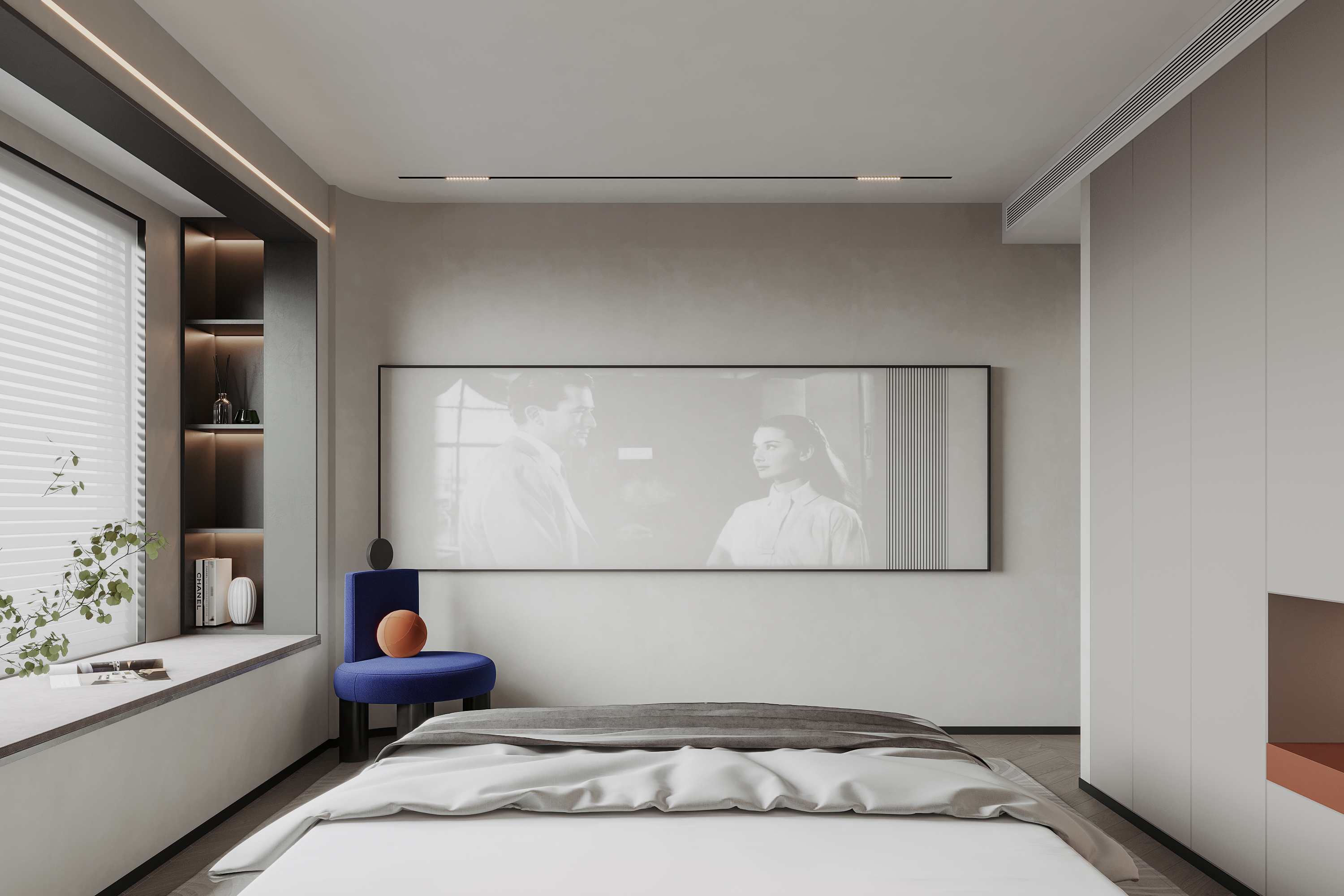 现代清新空间表现-7