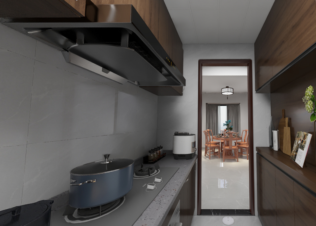 公园溪府 86㎡新中式风办公饮茶空间丨中国南宁丨中庭装饰集团-23