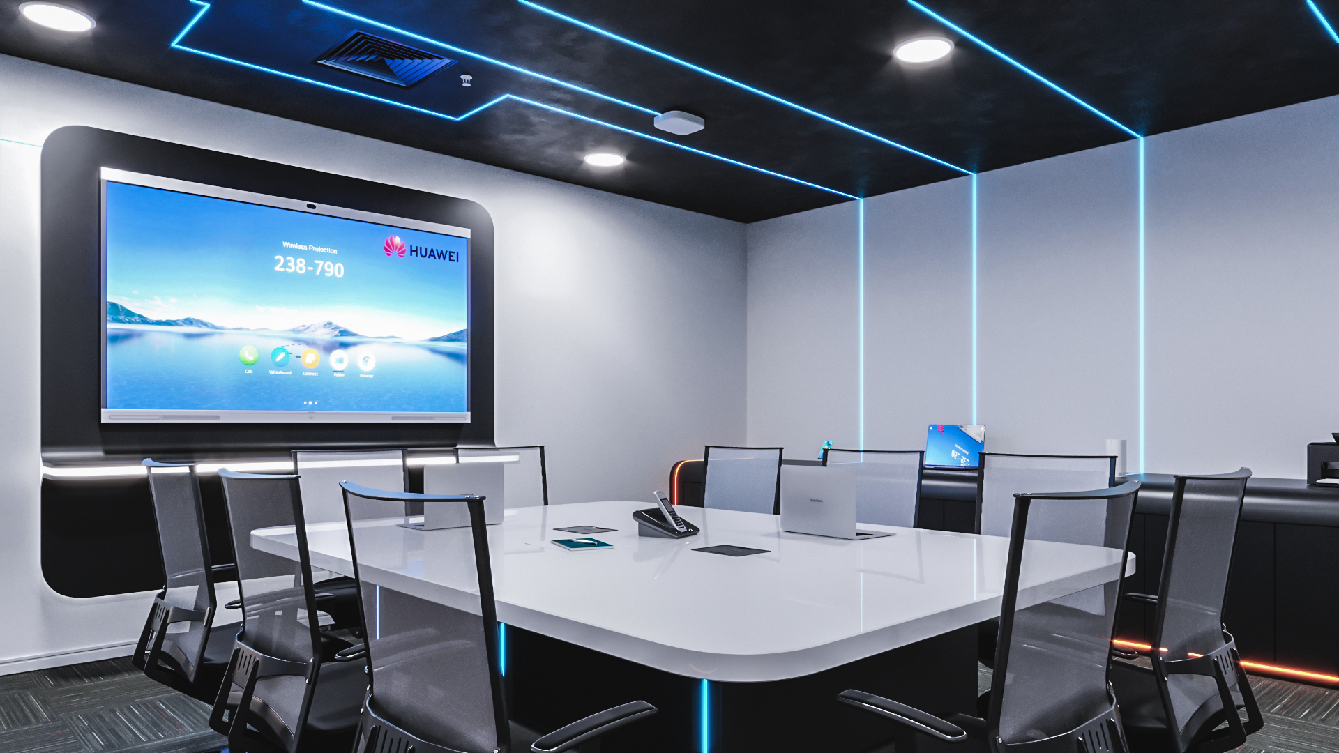 Projeto Show room Huawei-25