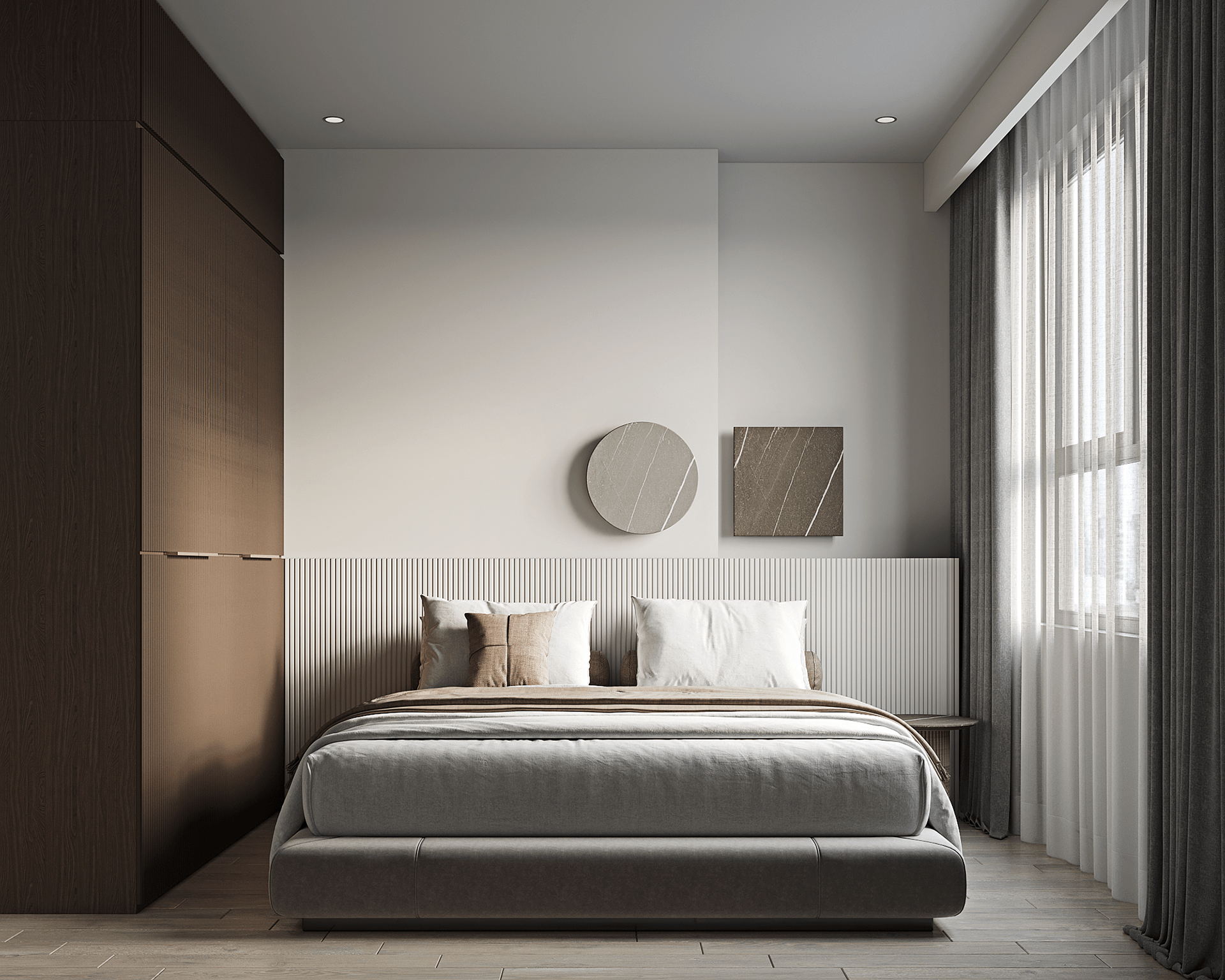 中性色系公寓设计 超精致！-10