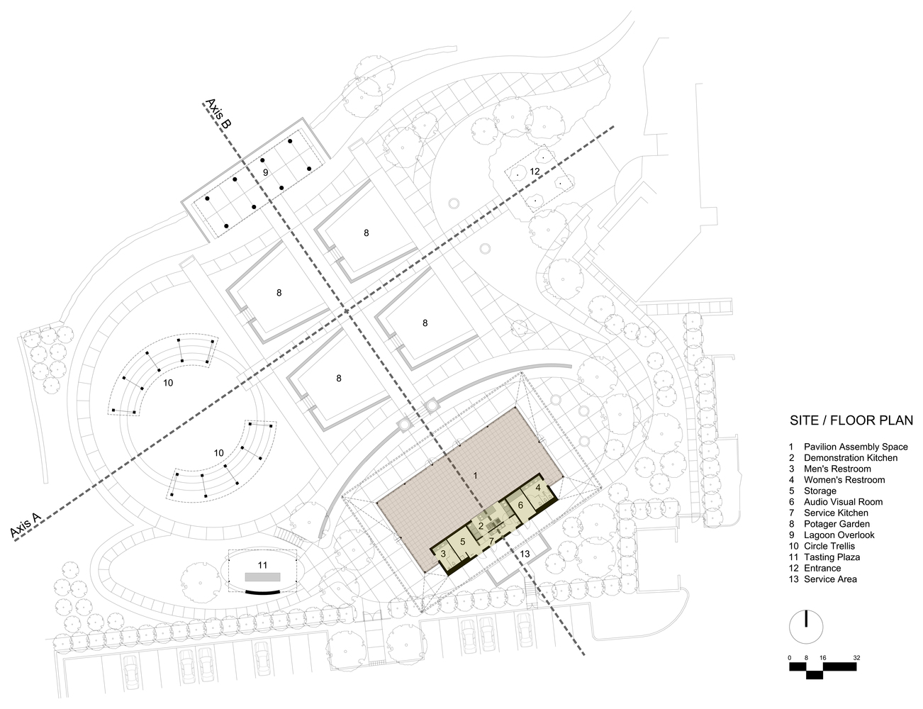 德州达拉斯“夏洛特与唐纳德”多功能演示亭-20