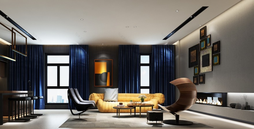 福州安定空间设计会所-8