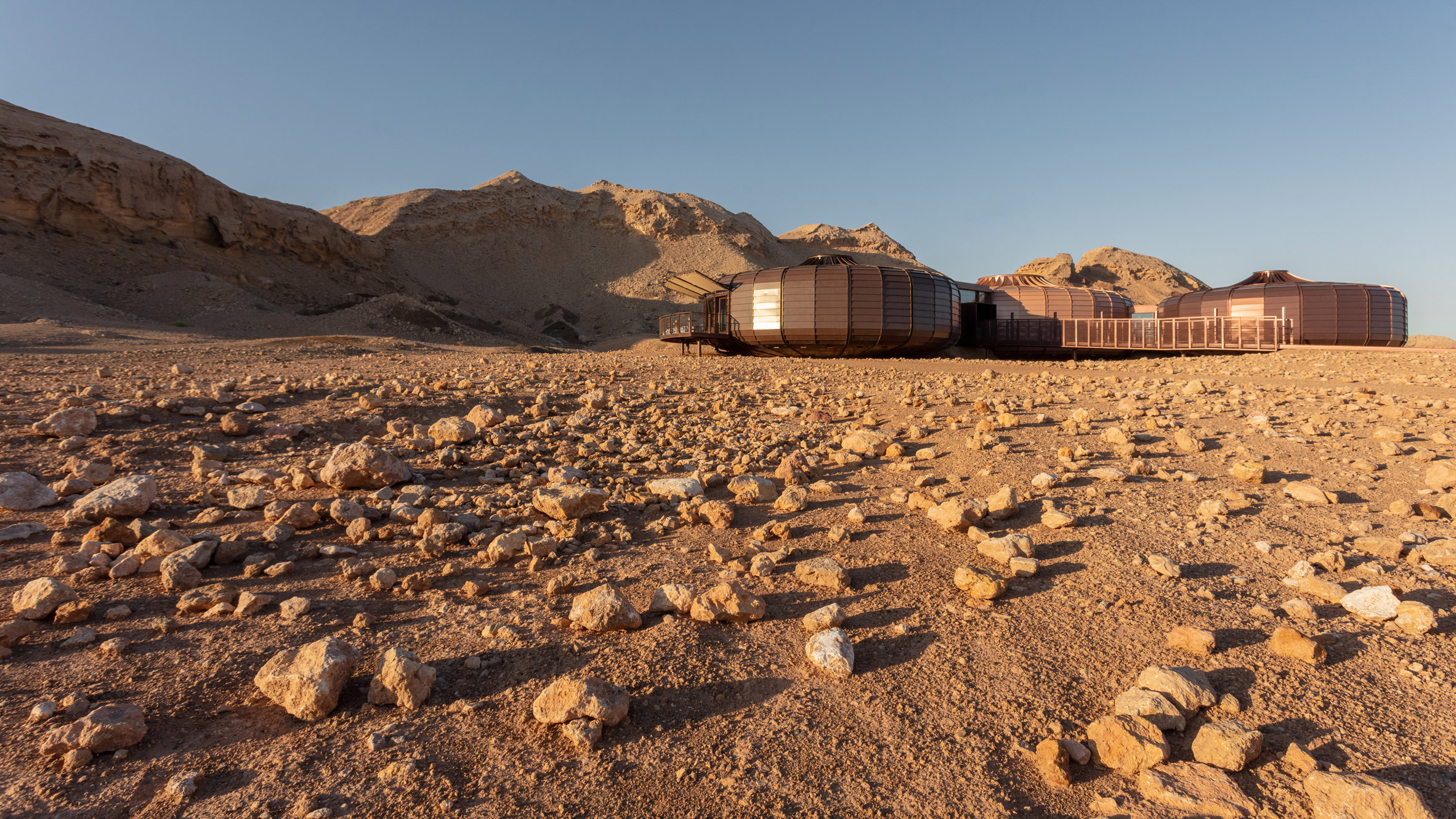 沙漠中的"海洋瑰宝"—— Hopkins Architects 打造阿联酋 Sharjah 地质公园游客中心-27