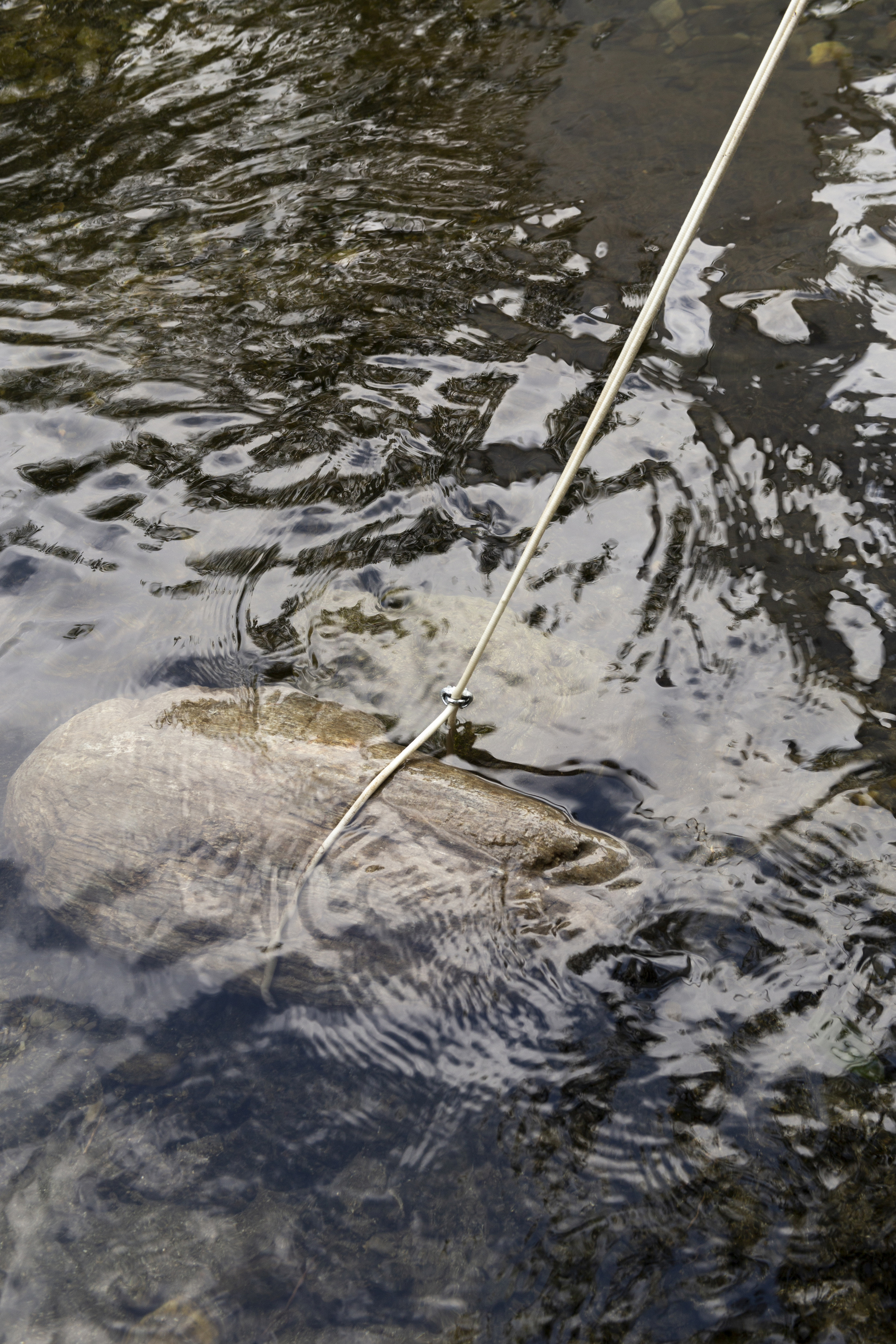 Temporary Installation at a Mountain River / atelier VRAC-28