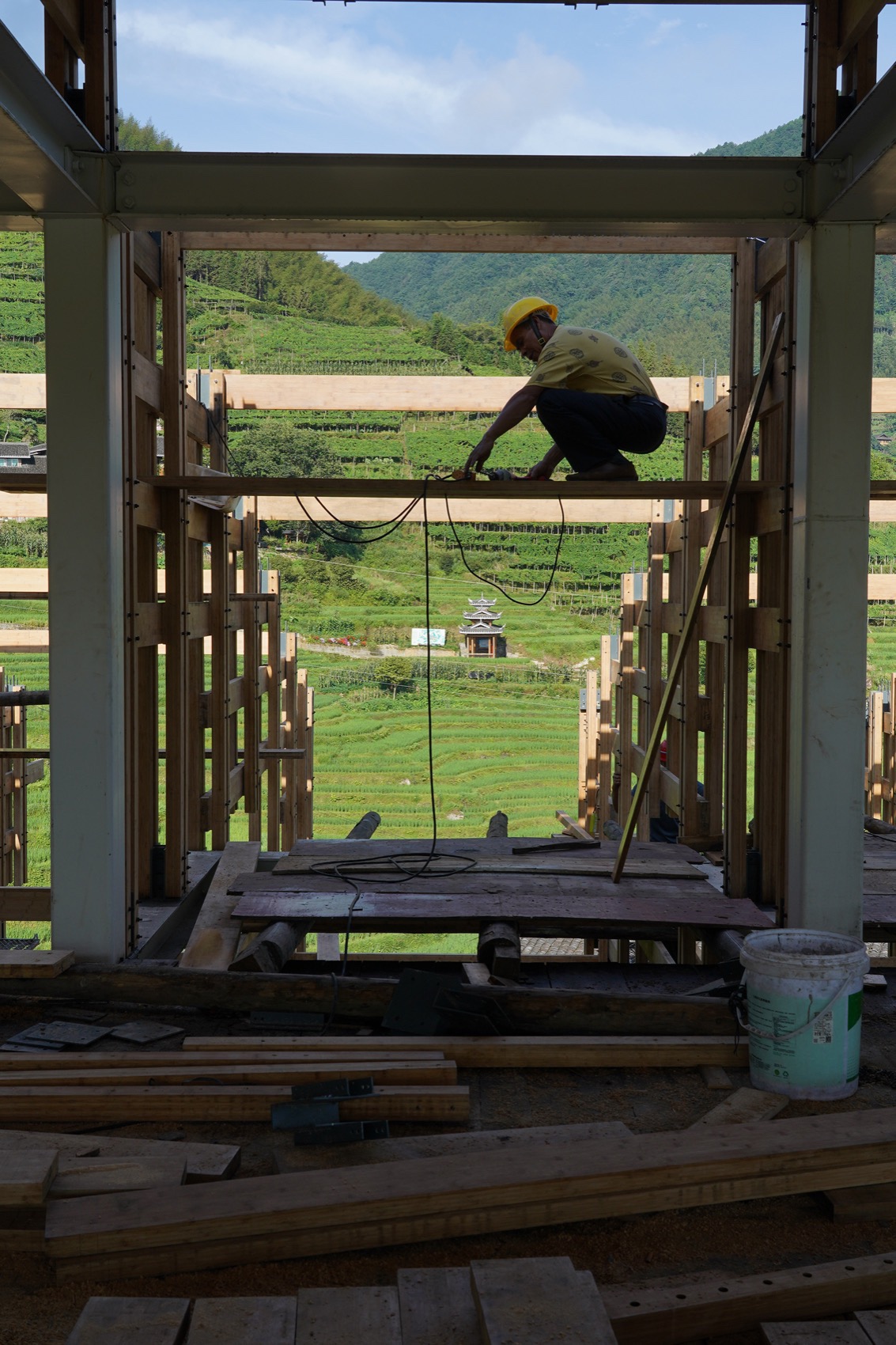 马海村综合文化馆丨中国桂林丨北京九七华夏文旅此间工作室,南大间架工作室-100