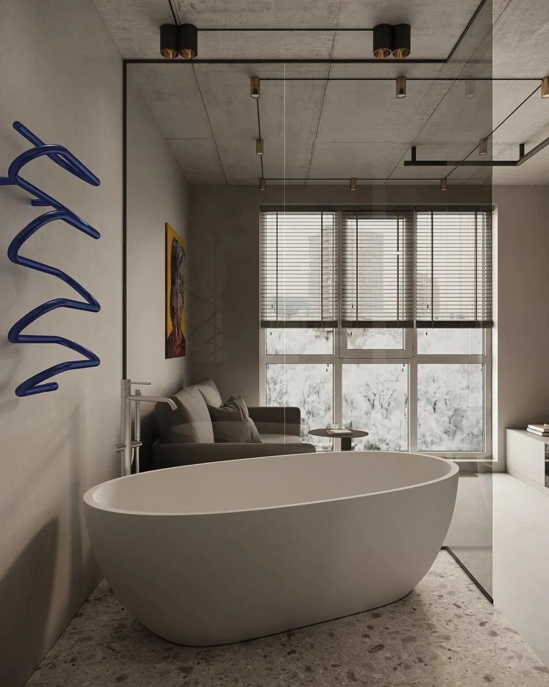 26㎡独居小宅设计丨Nastia Perchyk-22