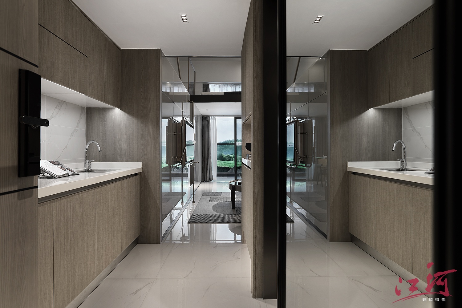 现代简约公寓样板房拍摄，舒适与时尚完美融合-2