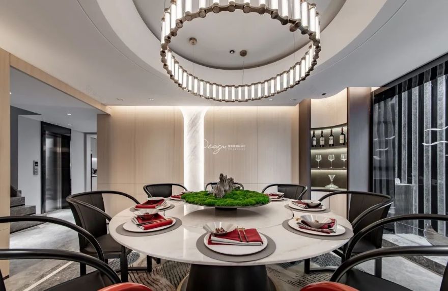 昆明玺珑湾现代轻奢样板房丨中国昆明丨紫苹果国际设计-58