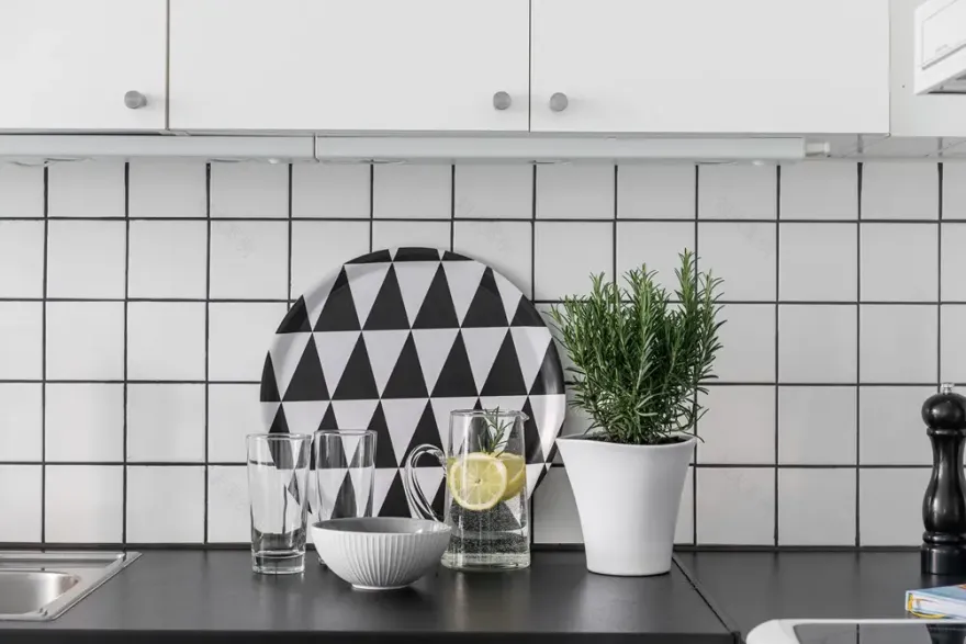 黑白厨房灵感打造 36 平米完美小窝-12