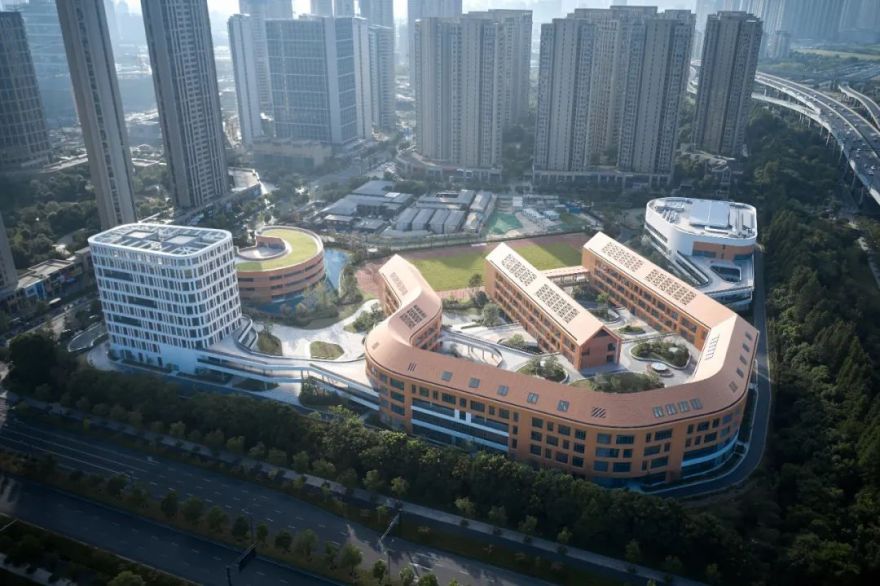 筑园寻梦 | 融入城市的新型校园设计-31