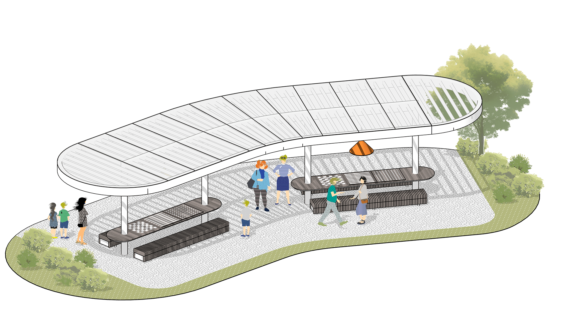 Zavodoukovsk 中央广场改造丨俄罗斯丨Project Bureau M4-13
