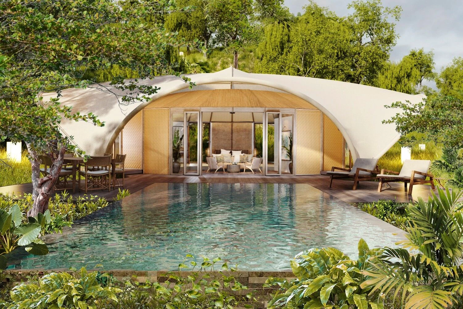 越南热带豪华可持续露营地-9