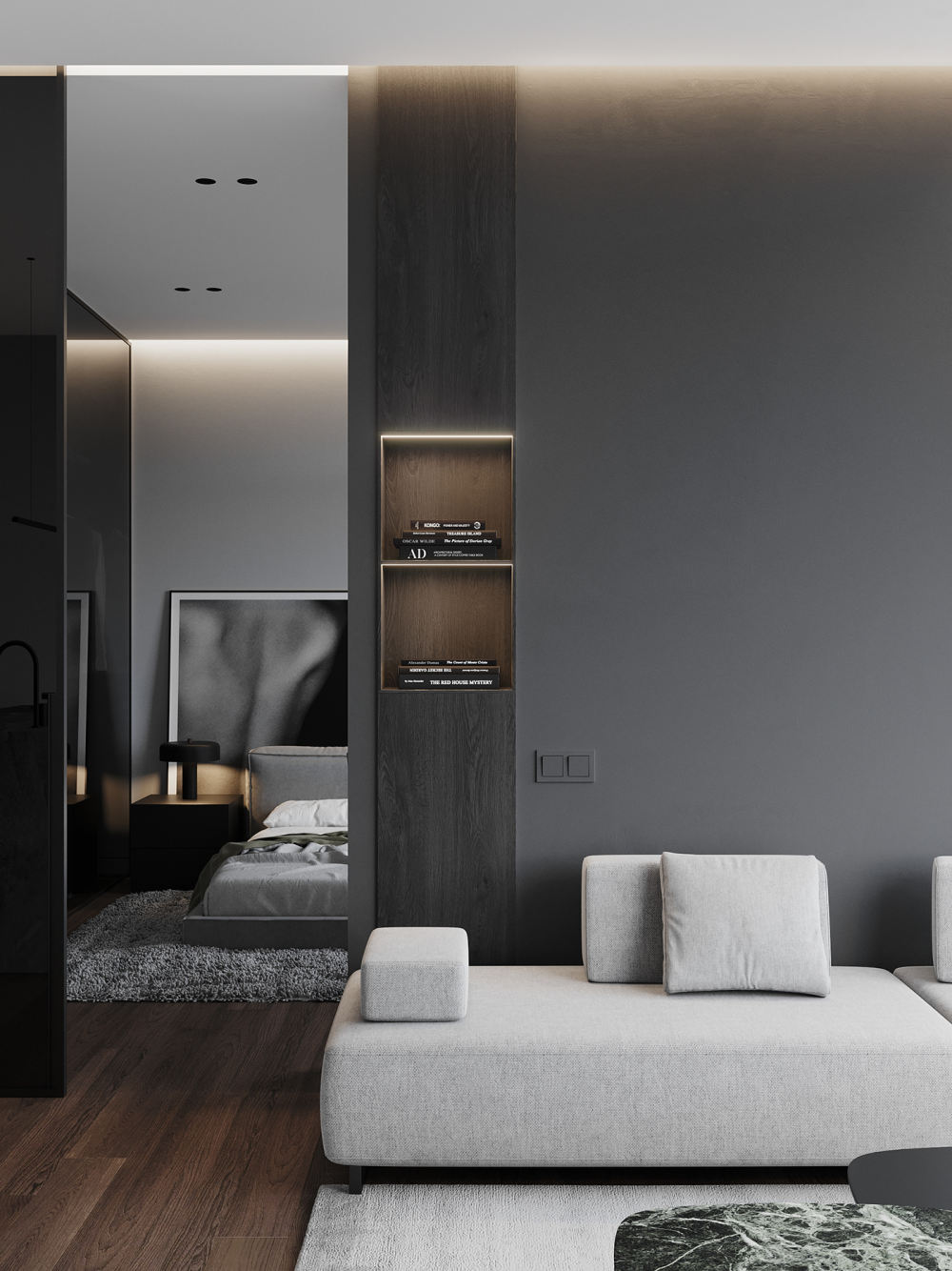 Nizhny Novgorod 塔楼公寓设计丨俄罗斯诺夫哥罗德丨Daniella Bodrug,liza litvinova-17